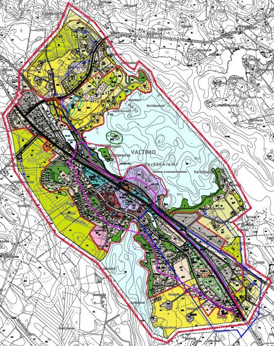 Yleiskaavoitus Valtimolla Valtimon taajaman yleiskaava kunnanvaltuusto