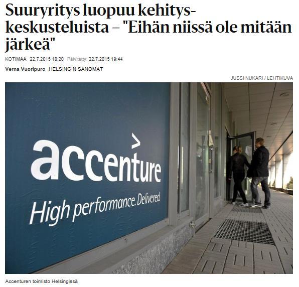 (3) Suorituksesta kommunikointi: kehityskeskustelun trendit? If I had my way I wouldn t do annual reviews.