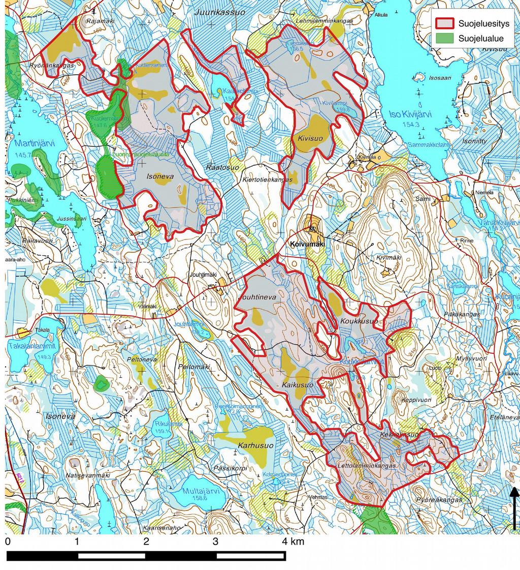 Suomenselän ja maanselän alueiden