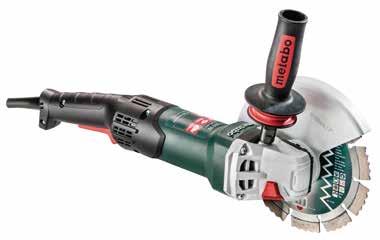 Tilausnro 600388000 189, 00 WEV 15-125 Quick Metabo VibraTech (MVT) -lisäkahva Tilausnro 600468000 152,42 219, 00 WEV 10-125 Quick WEV 15-125 Quick (Kuva) Laikan halkaisija 125 mm 125 mm