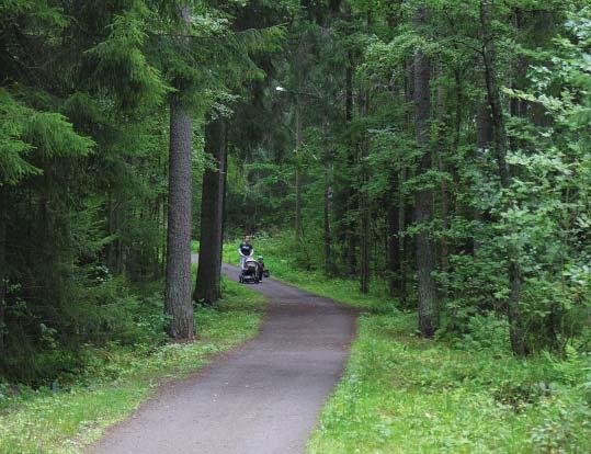 Reittien rakentamisessa noudatetaan ulkoilureittien suunnitteluohjeita (Karjalainen 1995).