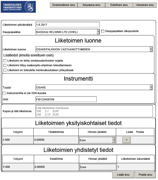 11 (42) 2.5 Kannustinohjelma osakkeet hankitaan markkinoilta johtohenkilön lukuun Johtohenkilö saa 5 000 kappaletta osakkeita palkkioksi Yhtiö Oyj:n osakepalkkio-ohjelman mukaisesti.