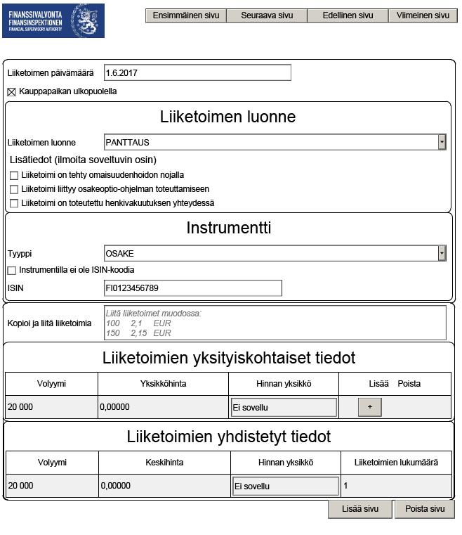 25 (42) 2.12 Panttaus 2.12.1 Osakkeiden panttaaminen Johtohenkilö tai hänen lähipiiriinsä kuuluva henkilö panttaa 1.6.