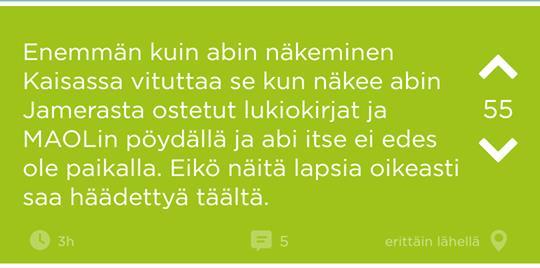 JODEL VÄLINE TIEDONHANKINTAAN