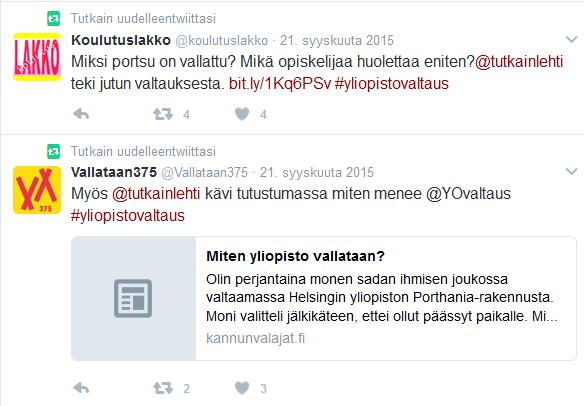 SÄHKÖISTYNYT OPISKELIJALEHTI MUULLA MEDIAKENTÄLLÄ Somepreesens: Fabo, Twitter, Insta jne Kaksi ensin mainittua