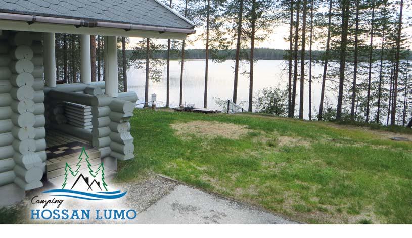 Camping Hossan Lumo Lumon e 3 (ent. Hossan e 278b) 89920 Ruh nansalmi p. 0500 166 377 info@hossanlumo.fi www.hossanlumo.fi www.facebook.