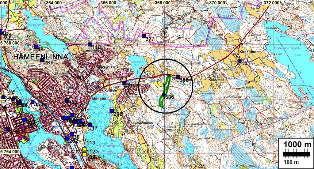 2 Sisältö Kansikuva: Perustiedot... 2 Inventointi... 4 Muinaisjäännös... 5 HÄMEENLINNA KURJENPESÄNSUO... 5 Kuvat.