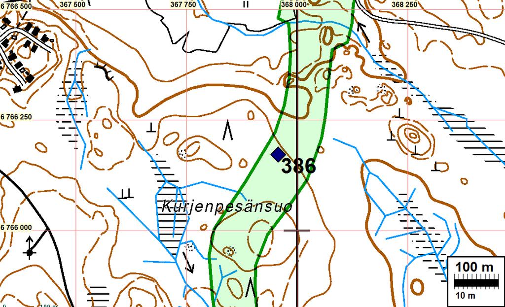 5 Muinaisjäännös HÄMEENLINNA KURJENPESÄNSUO Mjtunnus: Rauh.