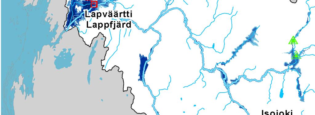 83 ha), Kristiinankaupungin kaupungin alueella 4 muinaisjäännösaluetta ja Karijoen kunnassa yksi muinaisjäännösalue.