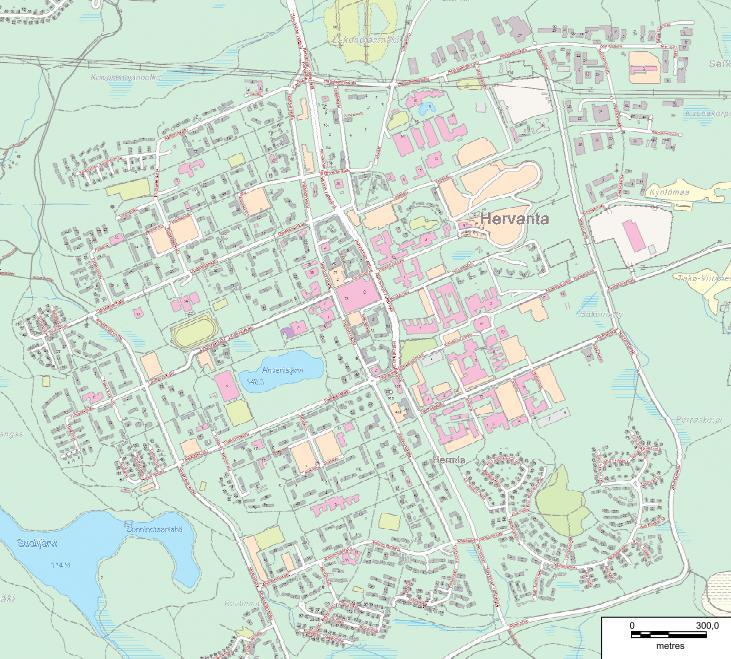 5 2. LÄHTÖKOHDAT 2.1 Suunnittelualue Insinöörinkatu on noin 2 km pitkä.