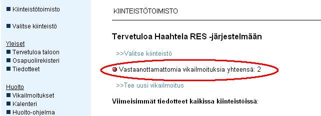 2 Vikailmoitukset 30 4 (15) 2.