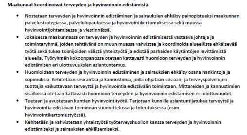 Konsensuslausuma tarttumattomien sairauksien ehkäisystä Painopiste preventioon (Suomalainen Lääkäriseura Duodecim ja Suomen Akatemia 2017) ->