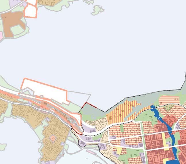 6.3 Kokonaisrakenne Kaupungin ja koko maakunnan tärkeimpänä keskuksena toimivan Tampereen keskustan ydinalue on osoite u keskustatoimintojen alueeksi.