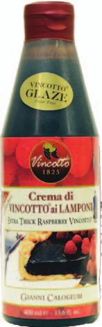 11 6. VINCOTTO MAUSTEKASTIKKEET, EVOO JA ETIKAT CALOGIURI Apulia, Italia 6.
