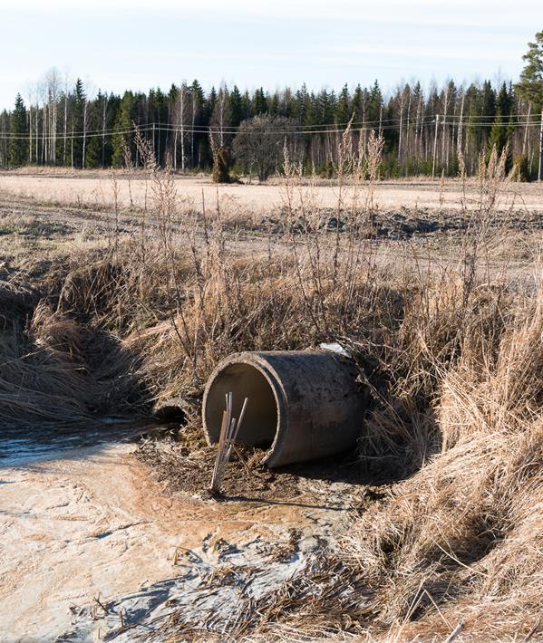 padotusta, veden pinta laski 0,7m