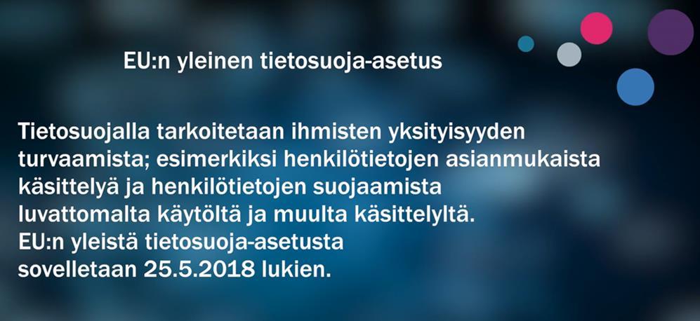 13(28) EU:n yleinen