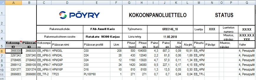 43 Insinöörityön kirjoittamisen aikana Tekla Structures Model Reviewer - ohjelmasta julkaistiin kehittyneempi BIMsight-ohjelmaversio.