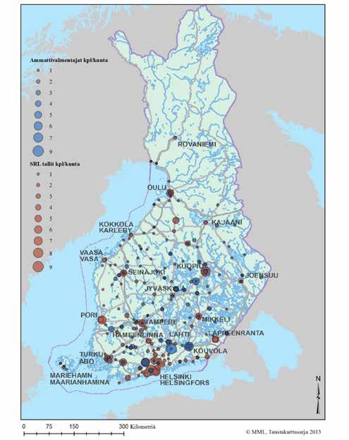 16 Hevosyrittäjyyden tulevaisuuskatsaus valtakunnallisen Hevosyritys huippukuntoon -hankkeen (2010 2014) raportti Kuva 3.