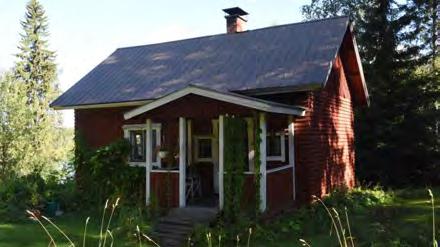 asuinpaikasta parhaiten vanhassa olemuksessaan säilynyt on lammen kaakkoiskulmalla oleva pihapiiri.