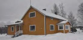 tyypillinen 1½ -kerroksinen asuinrakennus.