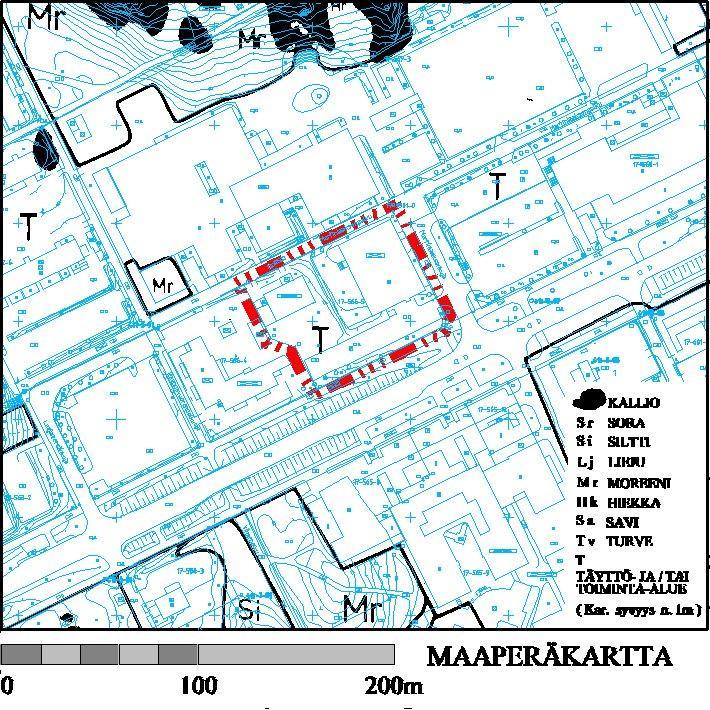 3. LÄHTÖKOHDAT 3.1 Selvitys suunnittelualueen oloista 3.1.1 Alueen yleiskuvaus Martinlaakson keskustan kerrostaloalueen rakentaminen alkoi aluerakentamiskohteena vuonna 1968.