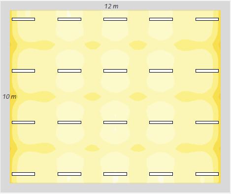 Kuva 4. Isoluksikuvaaja (Fagerhult Oy, 2015) 2.6 Värilämpötila Värilämpötila, eli valkoiseksi käsitellyn valon kuten lamppujen ja auringonvalon mitattava ominaisuus jonka yksikkö on kelvin (K).