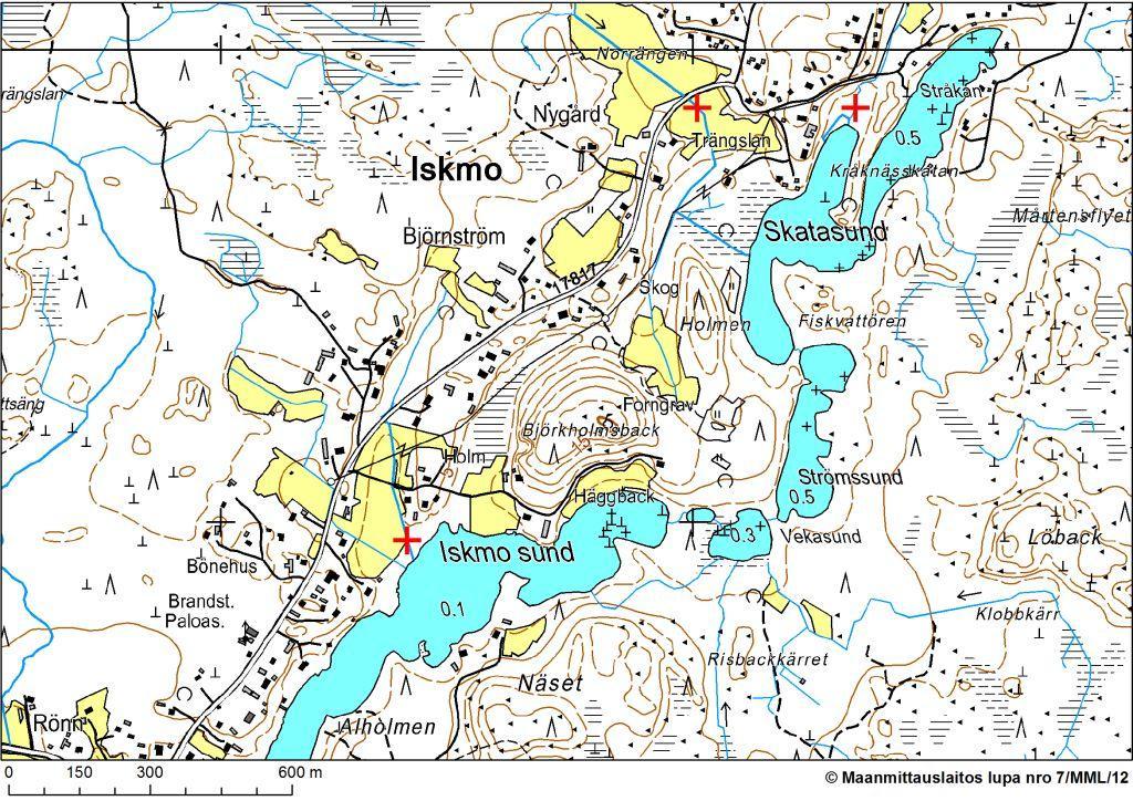9 1.8. Ojavesien näytetulokset Kesä 213 oli vähäsateinen minkä takia valuma-alueen ojista ei saatu suunniteltua näytemäärää.