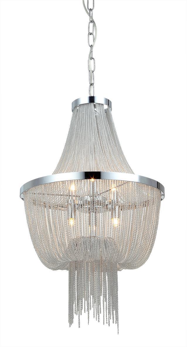 EAN: 6430037131936 CHROMO 10141-06 Pendant Lamp, metal / Glass