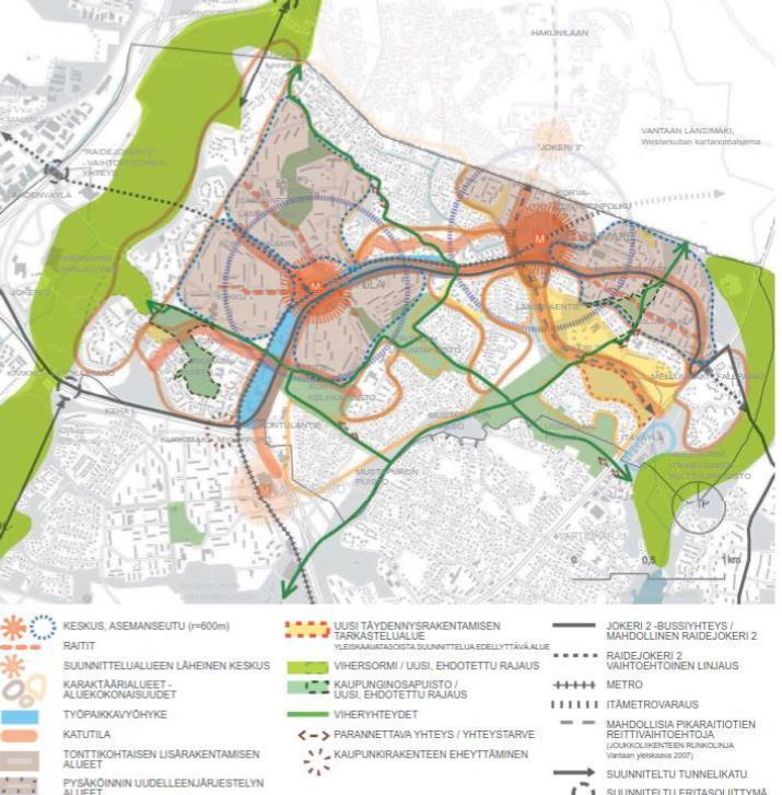 15 (17) Muut suunnitelmat ja päätökset Esikaupunkialueiden renessanssi -hankkeeseen liittyen on kaupunkisuunnitteluvirastossa laadittu Mellunkylän alueellinen kehittämissuunnitelma.