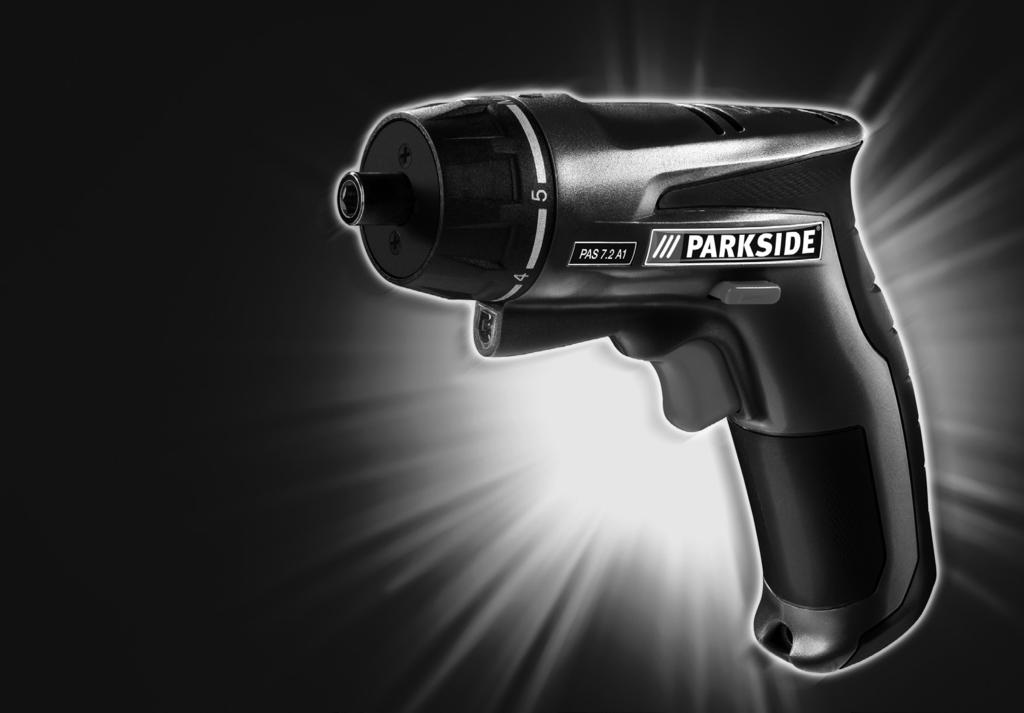 CORDLESS SCREWDRIVER PAS 7.