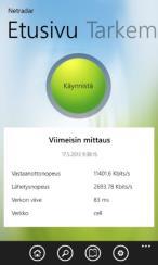 Kurssilla aiemmin mitatut bittinopeudet kbit/s 100000 Latausnopeus (ka = 22,4 Mbit/s) Lähetysnopeus (ka = 8,6 Mbit/s) 10000 1000 100 1 3 5 7 9 11 13 15 17 19 21 23 25 27 29 31 33 35 37 39 41 43 45 47
