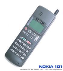 1G: NMT» NMT = Nordic Mobile Telephone» Analoginen»
