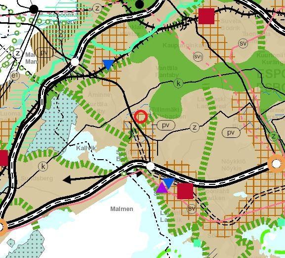 s. 2 / 6 LÄHTÖKOHDAT Suunnittelualue Suunnittelualue sijaitsee Vanttilan ja Saunalahden kaupunginosien rajalla osoitteessa Harmaaniityntie 5.