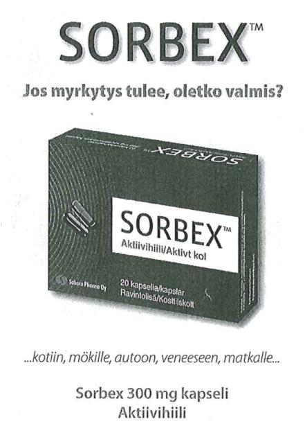 Epäasianmukainen mainonta/ Sorbex