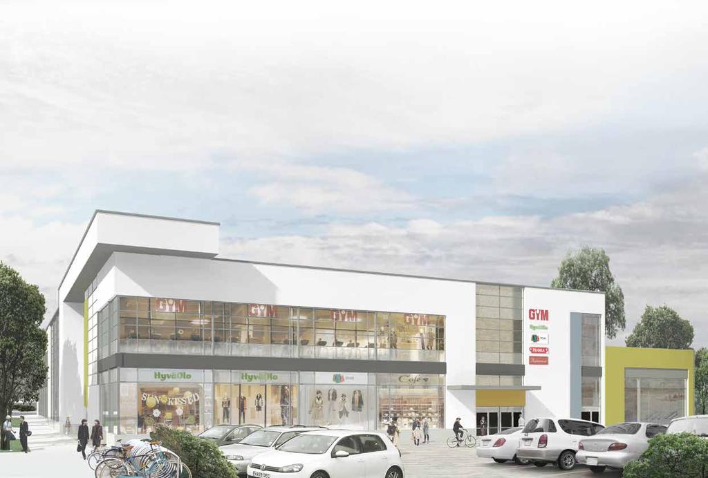 Uusi uljas ostoskeskus Laajasalo saa uuden, viihtyisän ostoskeskuksen.
