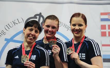 Kultamitalit toivat Riikka Viiala -58 kg, Ronja Jämsen -68 kg ja Niina Pelander +68 kg -sarjoissa.
