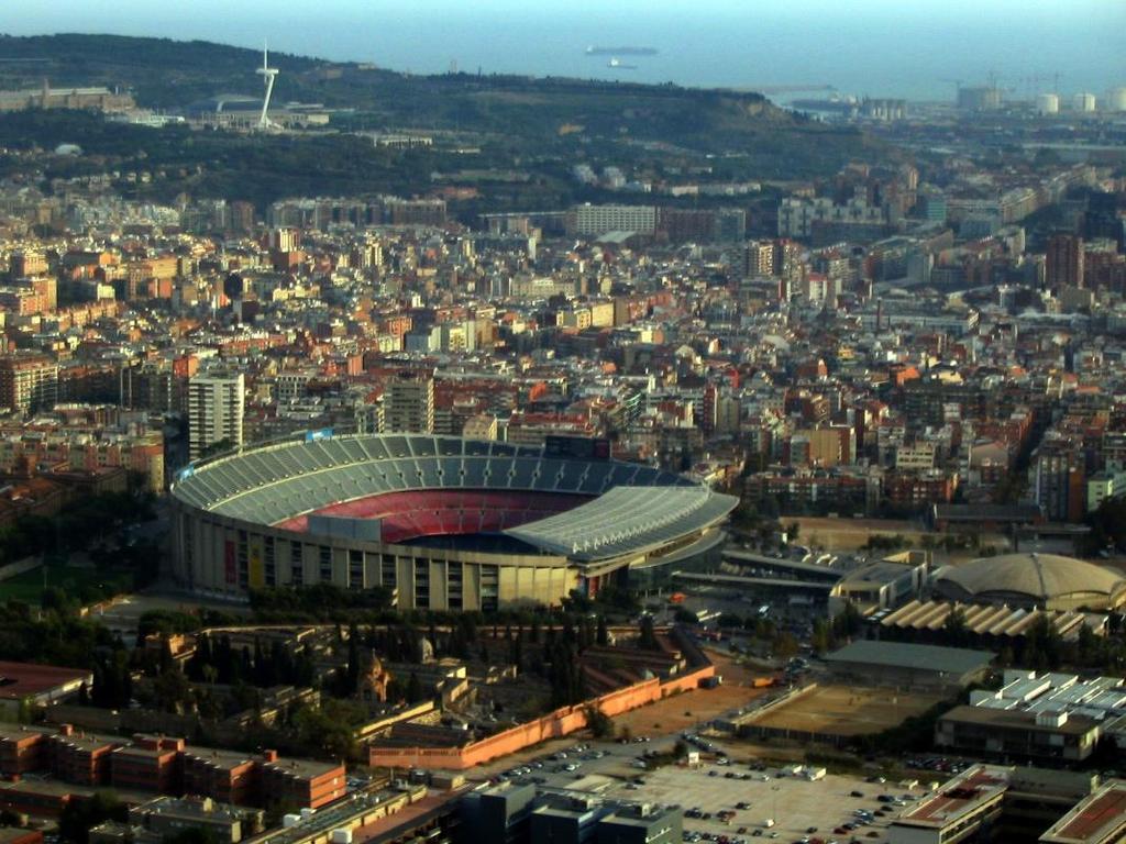 Kuva 3. FC Barcelonan stadion Camp Nou (Camp Nou 2017).