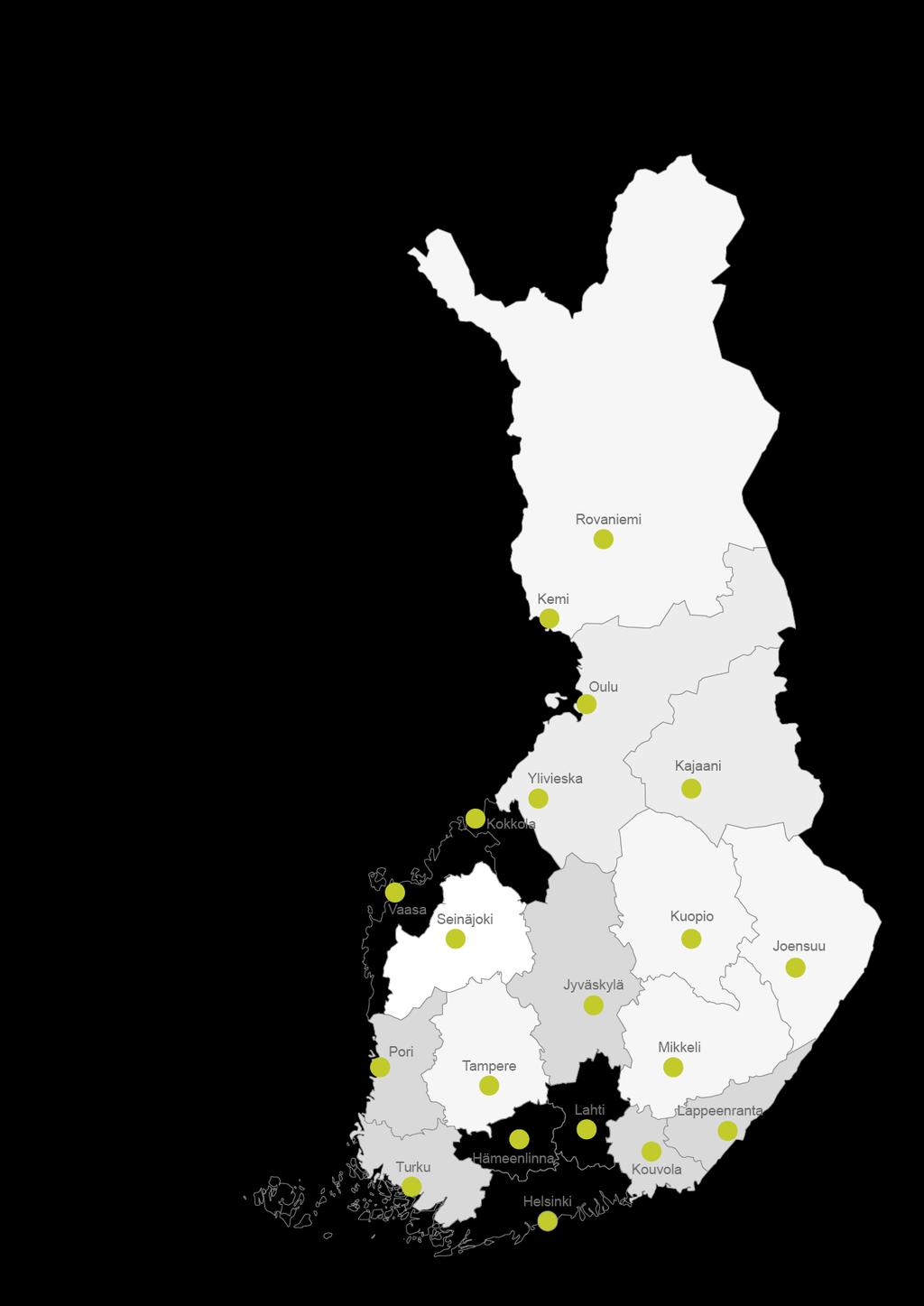 Alueelliset TE-palvelut Uudenmaan ELY-keskus ja TE-toimisto Varsinais-Suomen ELY-keskus ja TE-toimisto Satakunnan ELY-keskus ja TE-toimisto Hämeen ELY-keskus ja TE-toimisto Pirkanmaan ELY-keskus ja