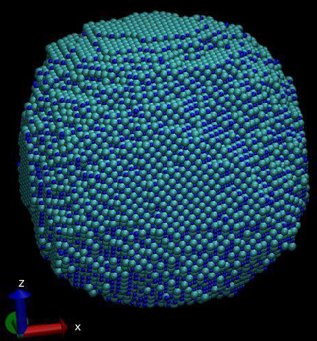 Kinetic Monte Carlo model for this system. With the KCM model systems of thousands of atoms can be studied. system Barrier (ev) System Barrier (ev) Flat Cl- 0.