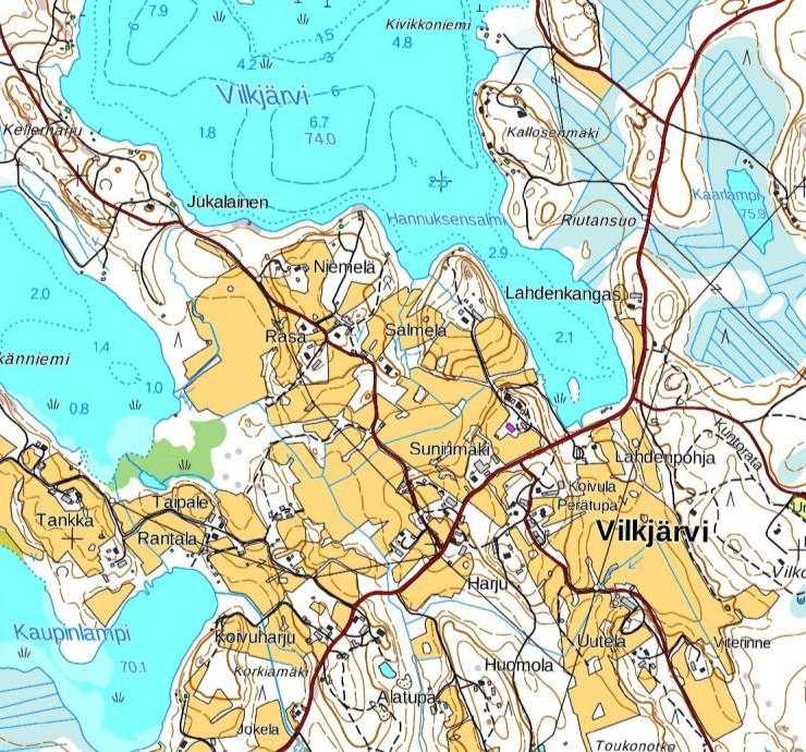 5 (13) Lappeenrannassa on käynnistymässä pienten vesistöjen osayleiskaavoitus.