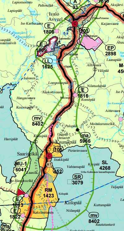 Valtakunnallisista alueidenkäyttötavitteiden kannalta merkittävimmät ratkaisut vat tehty j maakuntakaavan yhteydessä, jiden hjausvaikutuksen kautta ne välittyvät asemakaavitukseen.