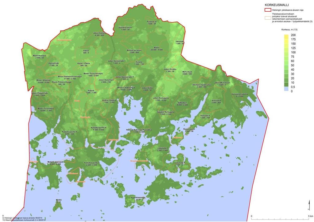 16 Helsingin alueelle sijoittuu sekä valtakunnallisesti arvokkaiksi luokiteltuja kallioalueita että Helsingin alueen kartoituksissa arvokkaiksi luokiteltuja kohteita (mm. Salla 2004).