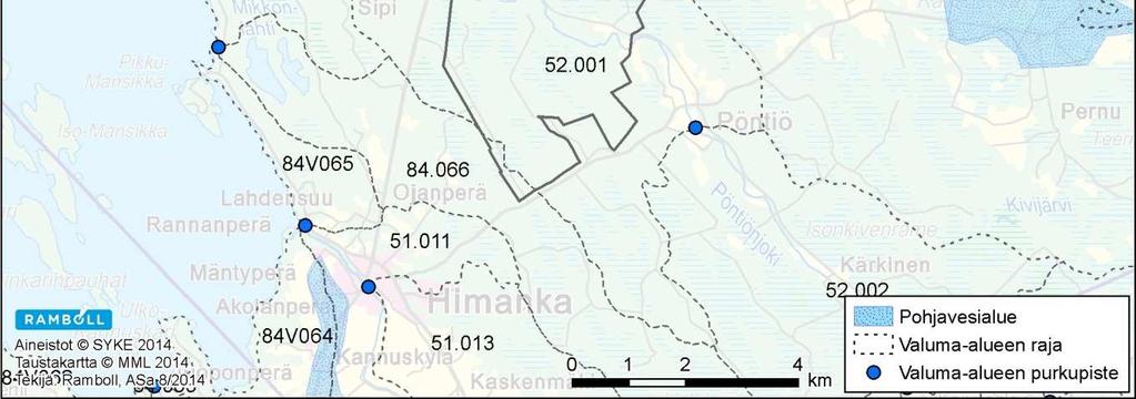 Kalliopohjaveteen vaikutuksia voi ilmaantua kalliolouhinnan aikana. Tuulipuiston ollessa toiminnassa ei normaalitilanteessa varsinaisia vaikutuksia alueen pohjavesiin synny.