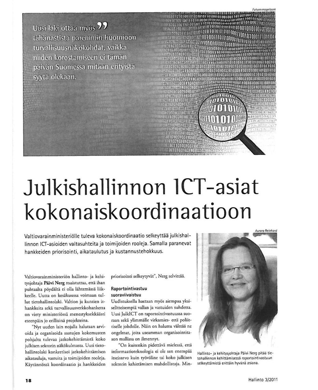 VM:n rooli valtion ICT