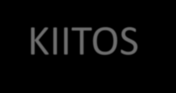 KIITOS