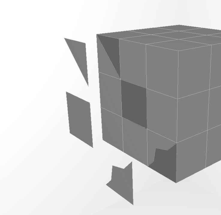 3. MITÄ TARKOITTAA? 3.1 Polygoni 3D-mallit koostuvat polygoneista, edgeistä ja vertexeistä. Vertexit ovat pisteitä, joita miä mallin veistämisessä, animoinnissa, tekstuureissa tai varjoissa.
