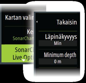 Käyttäjätietojen tiedoston versio 3 (syvyyden kanssa) Tätä versiota on syytä käyttää siirrettäessä käyttäjätietoja järjestelmästä vanhaan tuotteeseen (Lowrance LMS, LCX).