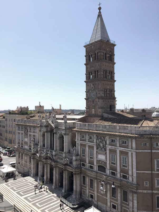 Rooma Santa Maria Maggiore Suuri basilika on merkittävimpiä pyhiinvaelluskirkkoja Roomassa.