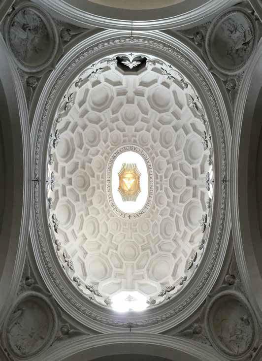 Quo Vadis Borromini? San Carlo alle Quattro Fontane, Kupoli San Carlo alle Quattro Fontane, 12.7.