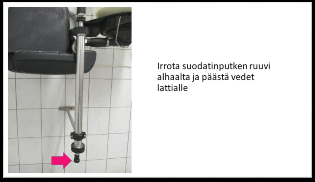 9(13) Kuva 1. Esimerkki kuvallisesta työohjeesta Tekstilliset ohjeet (Liite 2) laadin eri lähteiden ja oman kokemukseni pohjalta.